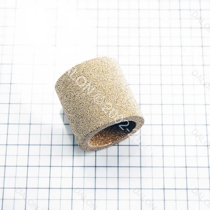 Bronze Filter Tube 36X42X50 120Micron  BF364250 porous bronze filter - BRONZE FILTER 36X42X50 80MICRON
