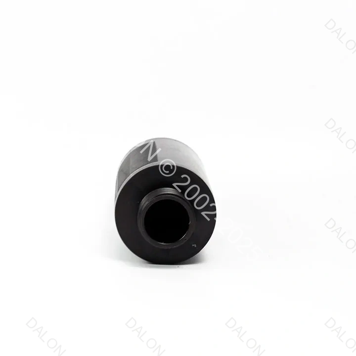SILENCIEUX PLASTIQUE SPL-F 1/4 AVEC FEUTRE DE LAINE + FILET ALUMINIUM COULEUR NOIR