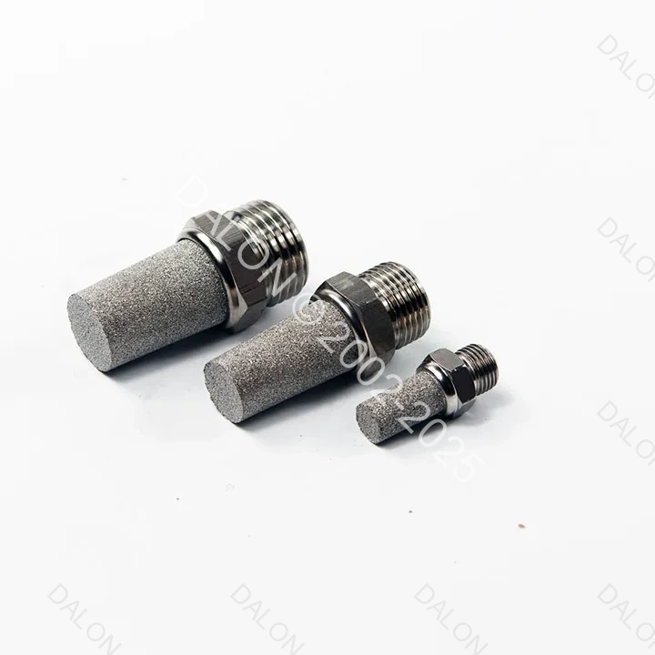 SILENCIADOR DE AÇO INOXIDÁVEL SINTERIZADO TIPO SSA 3/4 NPT