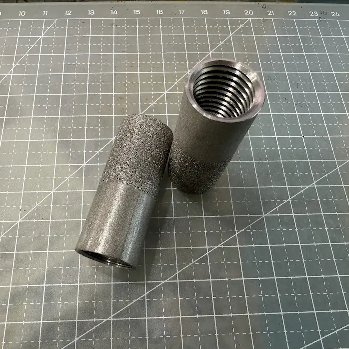 CARTRIDGO FILTRANTE DE ACERO INOXIDABLE SINTERIZADO 16.5X62.5