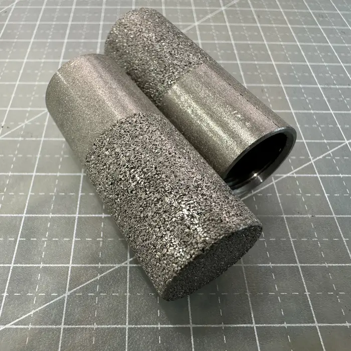 TAPA DE FILTRO DE ACERO 3X6,9X12 30MICRAS
