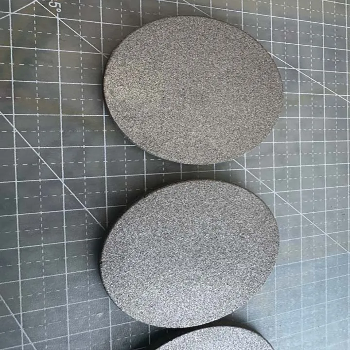  elemento filtrante sinterizado - DISCO FILTRANTE DE ACERO 16.2X130X4 40MICRAS, Tamaño: 130