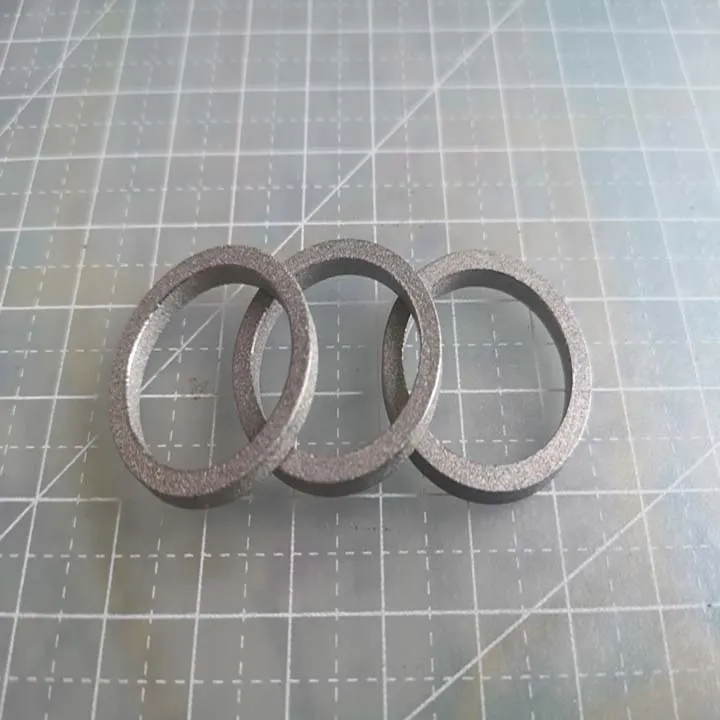  filtro reutilizable de acero inoxidable - FILTRO DE ANILLO DE ACERO INOXIDABLE 316L SINTERIZADO 30X47X2 3MICRAS