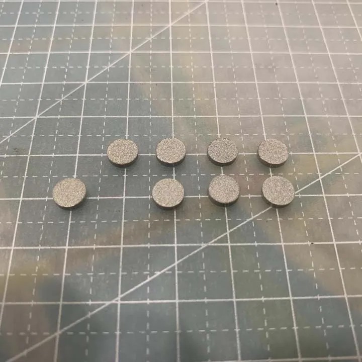  filtro fino de acero inoxidable - FILTRO DE AISI316 SINTERIZADO 6.41X1.61 10MICRON