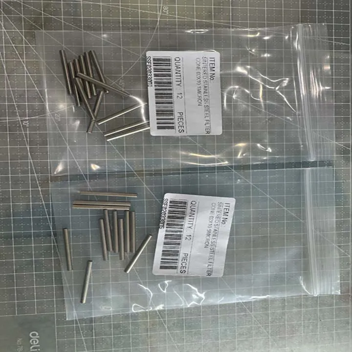  Edelstahl 316L Filter - STAHLFILTERKEGEL 2X10 5MIKRON, Größe: 2